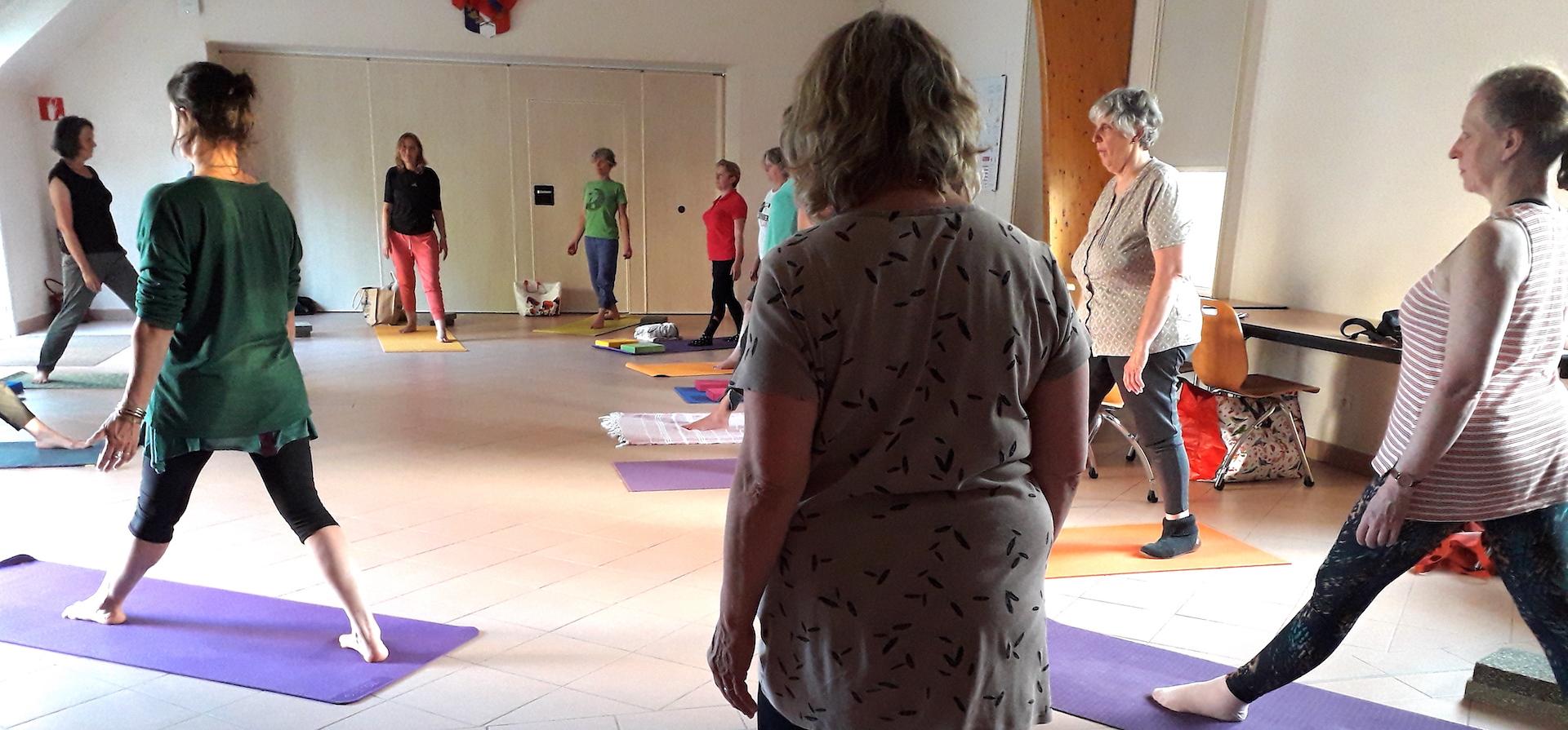 Cours de hatha yoga